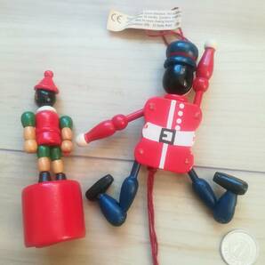 ヨーロッパ 木製おもちゃ ヴィンテージ 手足が動く ピノキオ 兵隊の画像4