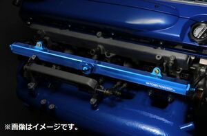 個人宅発送可能 TOMEI 東名パワード RB26DETT フューエルデリバリーパイプ DENSO用 AN8 黒 日産 BNR32 BCNR33 BNR34 (186012)