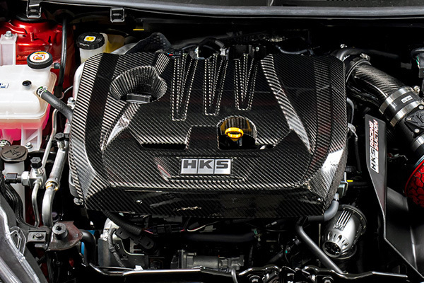 自動車関連業者直送限定 HKS CARBON ENGINE COVER カーボンエンジン カバー トヨタ GRヤリス GXPA16 G16E-GTS (70026-AT006)