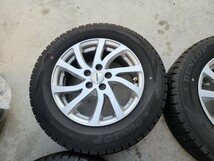 195/65R15　スタッドレス　アルミセット4本　トヨタストレートナット用　プリウス　100-5H　格安　ウィッシュ　プレミオ_画像8