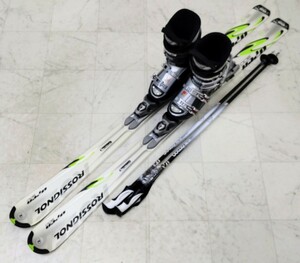 2D■スキー4点セット■板ROSSIGNOL154cm■靴NORDICA26~26.5cm