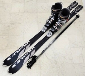 U■スキー4点セット■板KASTLE170cm■靴NORDICA27~27.5cm