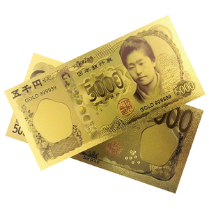 【新品】24K GOLD ゴールド 津田梅子 令和 金の五千円札 送料無料 金 五千円 フルゴールド 金運 5000円札 風水 縁起物 5000円