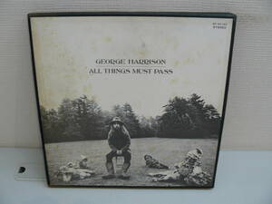 28873●LPレコード　GEORGE HARRISON ジョージ・ハリスン ALL THINGS MUST PASS AP-9016C レコード LP 3枚組