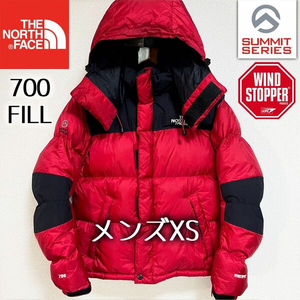 美品希少 ノースフェイス バルトロダウンジャケット 700フィル サミットシリーズ メンズXS THE NORTH FACE