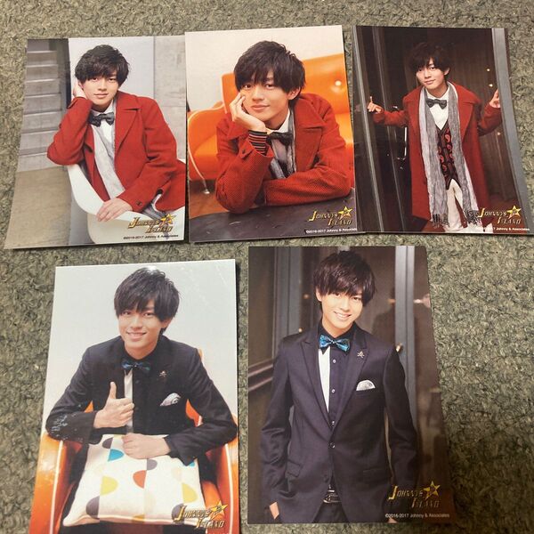 永瀬廉 2016-2017 ジャニーズアイランド フォトセット