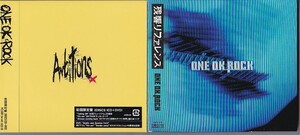 ★ONE OK ROCK★「Ambitions」「残響リファレンス」★2枚とも初回限定盤★帯付き★ブックレット/DVD★/ワンオク★