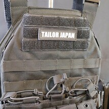 TAILOR JAPAN 特殊部隊 SWAT MOLLE 1000D BLACK タクティカルベスト プレートキャリア #S-5786_画像2