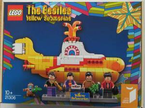 【未組立】「LEGO 10+21306」ビートルズ（BEATLES）のイエローサブマリン（YELLOW SUBMARINE）