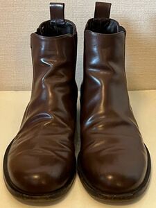 [ used ]JIL SANDER Jil Sander side-gore boots jil sander old clothes size 41 brown group 