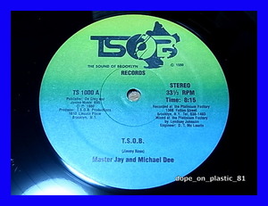 Master Jay And Michael Dee / T.S.O.B./5点以上で送料無料、10点以上で10%割引!!!/12'