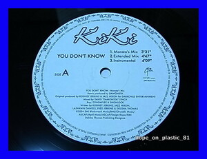 Kerra Kiki Sheard / You Don't Know/プロモオンリー/同盤2枚入り!/5点以上で送料無料、10点以上で10%割引!!!/12'X2