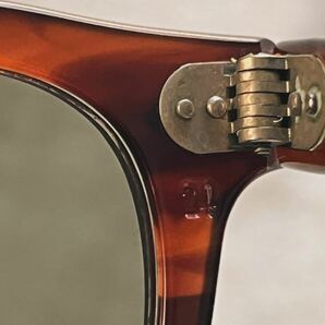 50s60sタートオプティカルTart optical arnel アーネル44-24ヴィンテージ ジョニーデップアメリカンオプティカル レスカ メガネ 眼鏡の画像4