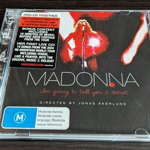 ★中古 Madonna マドンナ "I'm Going to Tell You a Secret" CD&DVD 輸入盤★