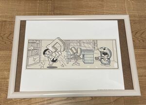 THE GENGA ART OF DORAEMON ドラえもん拡大原画美術館 特典 特大アートカード