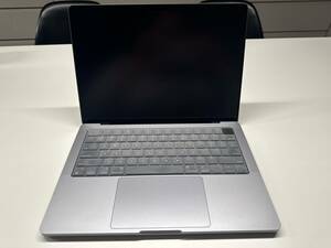 【美品】Apple MacBook Pro 14インチ スペースグレイ 2021 M1Pro 10コアCPU 14コアGPU メモリ 32GB SSD 512GB キーボードUS仕様