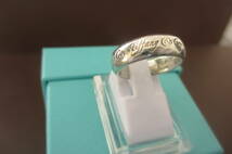 TIFFANY＆Co./ティファニー/ノーツ リング 指輪 シルバー925 STERLING SILVER/重量 6.68ｇ サイズ 約12号 リング幅 約5.5mm/USED_画像1