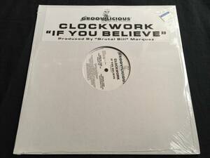 ★Clockwork / If You Believe 12EP 未開封シールド★ Qsde1★ 