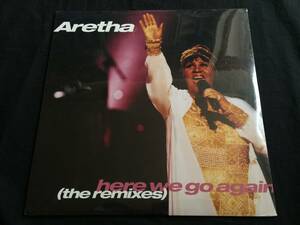★Aretha Franklin / Here We Go Again (The Remixes) 12EP 未開封シールド ★ Qsde1★ David Morales
