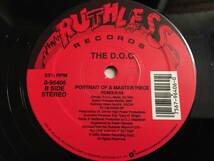  ★The D.O.C. / Mind Blowin' 12EP ★ Qsde3★ Ruthless Records 0-96406, Atlantic _画像5