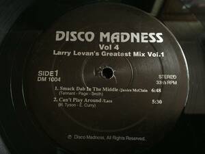 ★Disco Madness Vol 4 - Larry Levan's Greatest Mix Vol.1 12EP★ Qsde3★ Janice McClain, Lace, Taana Gardner, Class Action