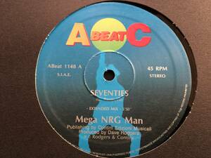 ★Mega NRG Man / Seventies 12EP ★ Qsde4★ A.Beat-C. ABeat 1148 ユーロビート, Euro Beat