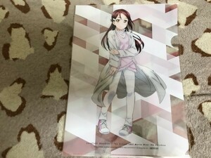 d023クリアファイル　ラブライブ！サンシャイン!!　Over the Rainbow 第6週目入場者特典　来場　桜内梨子