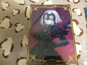 d022クリアファイル　FGO Fate Grand Order 　 ジャンヌ オルタ 　カルデアエース　メロンブックス特典