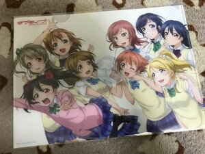 d024クリアファイル　ラブライブ！ リスアニ！ 特典　非売品　ことり 絵里 希 にこ 花陽 凛 真姫 海未 穂乃果