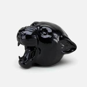 2023AW　ブラック　PANTHER INCENSE CHAMBER　ネイバーフッド　neighborhood　232AINH-AC02　お香立て　セラミック