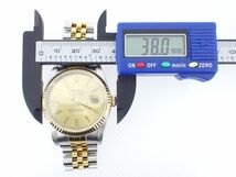 ROLEX ロレックス 16233 DATE JUST デイトジャスト L番 自動巻き 腕時計 メンズ コンビ 稼働品_画像8