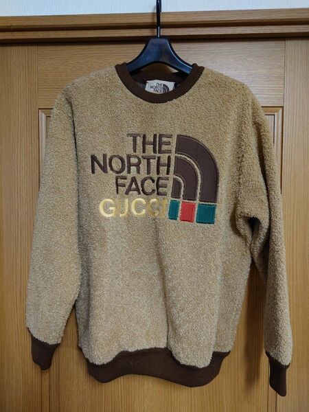 GUCCI × THE NORTH FACE faux fur sweatshirt スウェット　もこもこ　トレーナー　男女兼用