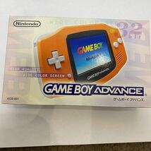 ゲームボーイアドバンス ■激レア　ほぼ　新品未使用　人気カラー　オレンジ　任天堂 説明書 箱 Nintendo ニンテンドー　GBA ADVANCE _画像9