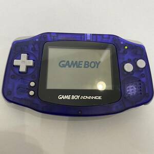 ゲームボーイアドバンス 美品　レアカラー　トイザらス限定　ミッドナイトブルー　GBA 任天堂 Nintendo AGB 動作良好確認済み