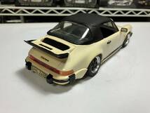 フジミ　1/24　ポルシェ　９１１　カレラ　ターボ　カブリオレ　　ソフトトップ　エンスージアストシリーズ　　素人完成品_画像5