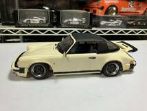 フジミ　1/24　ポルシェ　９１１　カレラ　ターボ　カブリオレ　　ソフトトップ　エンスージアストシリーズ　　素人完成品_画像2