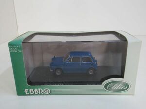 EBBRO HONDA N360 1967 1/43 ホンダ ブルー 青 OLDIES ミニカー 車 ダイキャストモデルカー エブロ 中古