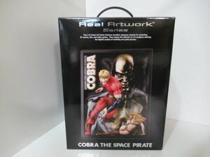 コブラ 立体ポスターアート R.A.W.S ハピネット COBRA THE SPACE PIRATE Real Artwork リアルアートワークシリーズ フィギュア 未使用