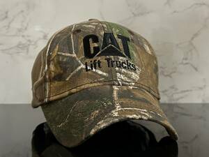 【未使用品】42F★Caterpillar キャタピラー CAT Lift Trucks キャット リフト トラック キャップ 帽子 CAP ウット系迷彩柄《FREEサイズ》