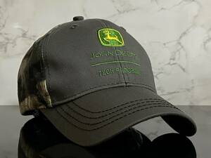 【未使用品】40B クール★JOHN DEERE TECH PROGRAM ジョン・ディア・テック・プログラム キャップ 帽子 CAP クールデザイン《FREEサイズ》