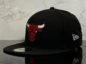 【未使用品】44D★NEW ERA ニューエラ 9FIFTY×NBA シカゴ ブルズ Chicago Bulls コラボ キャップ 帽子 Michael Jordan《M-L FREEサイズ》