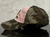 【未使用品】49D★JOHN DEERE ジョン・ディア キャップ 帽子 CAP お洒落なピンクにREALTREE製ウット系迷彩柄コットン素材♪《FREEサイズ》_画像4