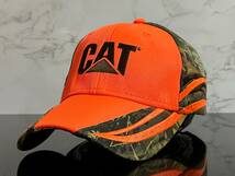 【未使用品】41E クール★Caterpillar CAT キャタピラー キャップ 帽子 CAP クールなレーシングデザインのコットン素材！《FREEサイズ》_画像1