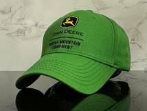 【未使用品】37F★JOHN DEERE JOHN DEERE MAPLE MOUNTAIN EQUIPMENT メープル マウンテン クイップメント キャップ 帽子CAP《FREEサイズ》_画像2