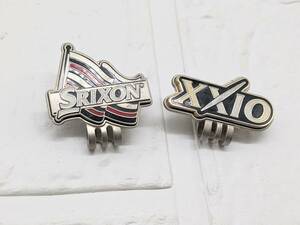 1円～★XXIO ゼクシオ / SRIXON スリクソン クリップマーカー★ゴルフグッズ ゴルフ用品 中古 コレクション