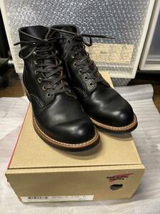 【7.5D 箱付 美品 】レッドウィング REDWING 3345 ブラックスミス ブラックプレーリー 茶芯 ブーツ