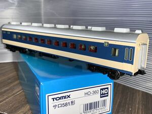 TOMIX HO-360 サロ581形　（国鉄 583系 特急電車）
