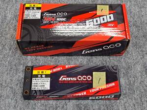 京商　Gens ace PSE LiPo HV 6000　(100C/7.6V/LCG) GAB1202PB