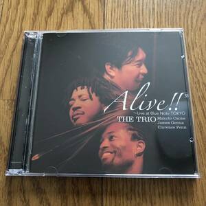 【CD+DVD】THE TRIO[小曽根真]／ALIVE〜LIVE AT BLUE NOTE TOKYO