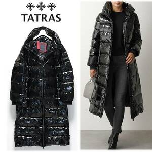 《TATRAS タトラス》新品 定価118,800円 ポーランド製 【FASANELLA】 シャイニーナイロン ダウンコート ダウンジャケット 5(XL~XXL)A9105